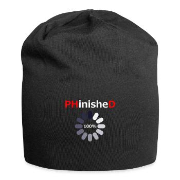PHD Chargement Doctor Graduation - Bonnet en jersey - noir - Devant