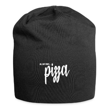 pizza - Bonnet en jersey - noir - Devant