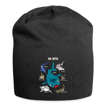 Shark boy shark species biology - Jersey Beanie - black - Front