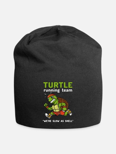 Tortue Running Team Cardio Entraînement - Bonnet en jersey - noir