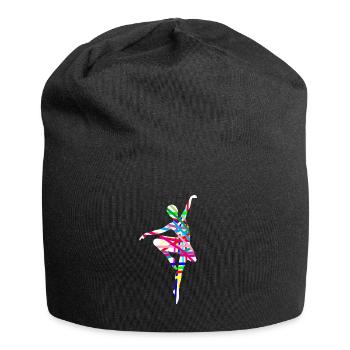 Ballett Tänzerin - Jersey-Beanie - Schwarz - Vorne