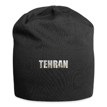 Tehran Iran skyline - Jersey Beanie - black - Front