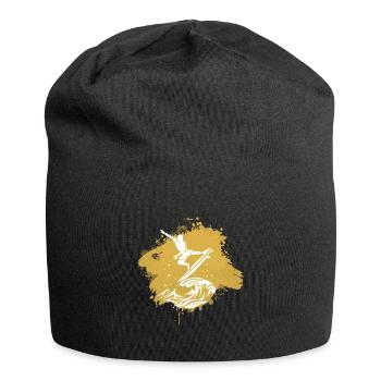Surfen Surfer Surf Graffiti - Jersey-Beanie - Schwarz - Vorne