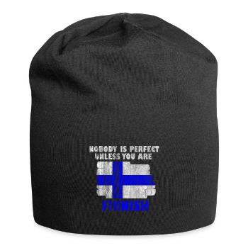 Finlande - Bonnet en jersey - noir - Devant