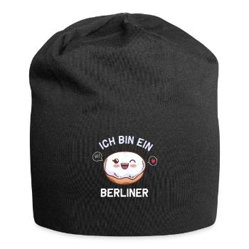 Ich bin ein Berliner Shirt für Berlin JFK T-Shirt - Jersey-Beanie - Schwarz - Vorne