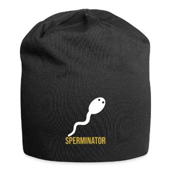 Sperminator - Jersey-Beanie - Schwarz - Vorne