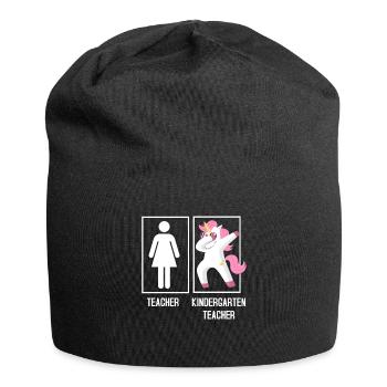 Kindergarten Teacher - Jersey Beanie - black - Front