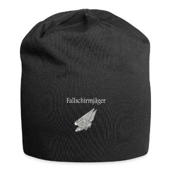 Paratrooper Gift / Gift Idea - Jersey Beanie - black - Front