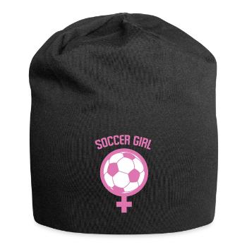 Frauenfussball - Jersey-Beanie - Schwarz - Vorne