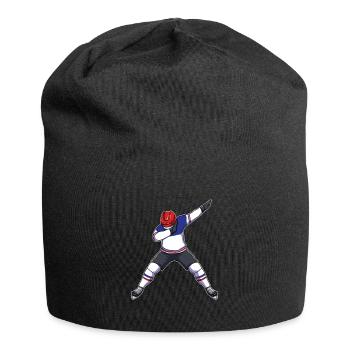 Eishockey - Jersey-Beanie - Schwarz - Vorne