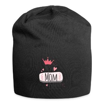 best mom ever - for the best mom - Jersey Beanie - black - Front