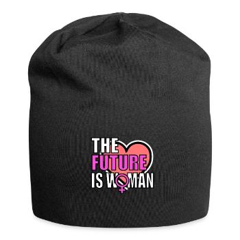 weibliche Revolution Frauen power Feministin - Jersey-Beanie - Schwarz - Vorne