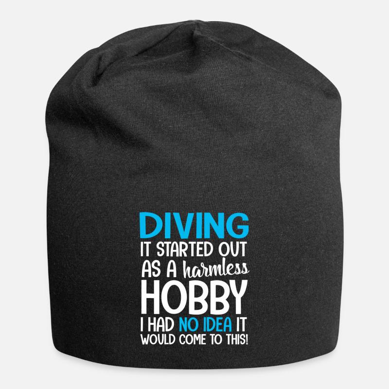 diving - Jersey Beanie - black