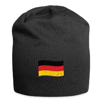 Germany Flag German Flag - Jersey Beanie - black - Front