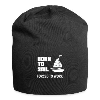 Sailing Captain - Jersey Beanie - black - Front