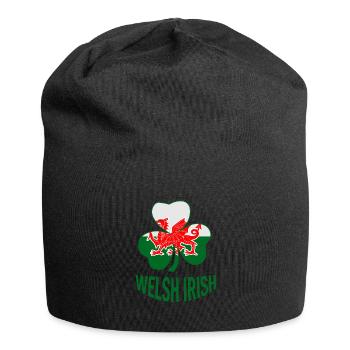 Pays de Galles Irlande - Bonnet en jersey - noir - Devant