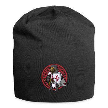 Kreuzritter Ritter Christ Christentum Kreuzzug - Jersey-Beanie - Schwarz - Vorne