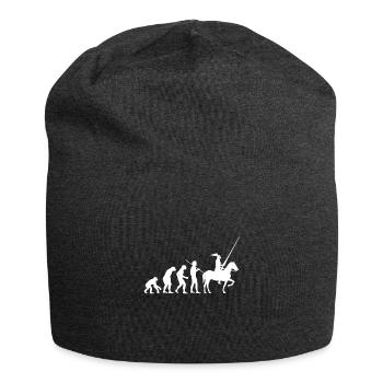 Kreuzritter Ritter Christ Christentum Kreuzzug - Jersey-Beanie - Anthrazit - Vorne