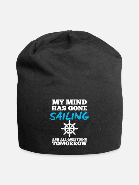 Sailing Captain - Jersey Beanie - black