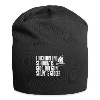 Sailing Captain - Jersey Beanie - black - Front