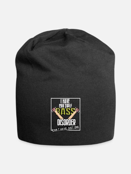 Basse musique basse - Bonnet en jersey - noir