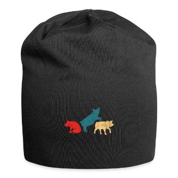 Pig - Jersey Beanie - black - Front