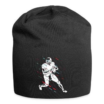 Football américain - Bonnet en jersey - noir - Devant