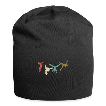 Parkour Vintage - Jersey Beanie - black - Front