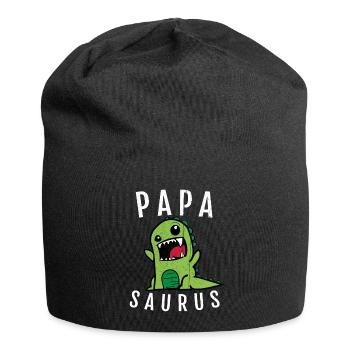Papa Papasaurus - Bonnet en jersey - noir - Devant