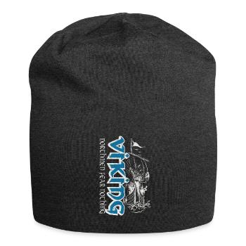 Viking boat Nordmann Nordic mythology - Jersey Beanie - charcoal grey - Front