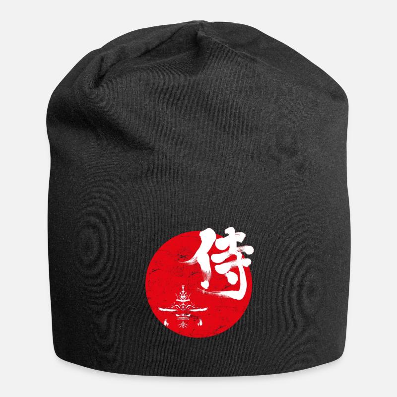 Samouraï art japonais - Bonnet en jersey - noir