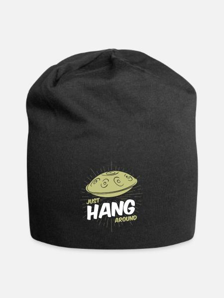 Handpan Hang Schnecke Music Sound T-Shirt Tee - Jersey-Beanie - Schwarz