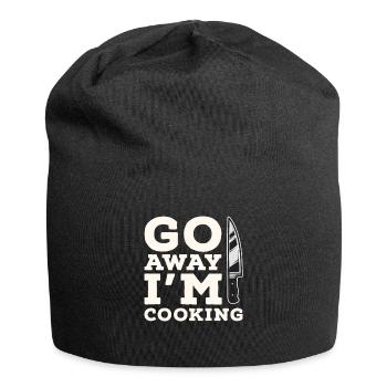 Kochen Koch - Jersey-Beanie - Schwarz - Vorne