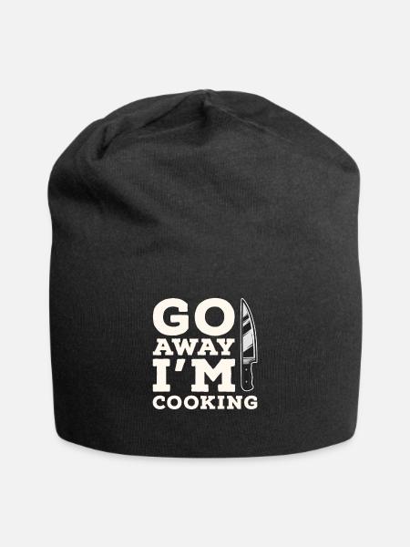 Kochen Koch - Jersey-Beanie - Schwarz