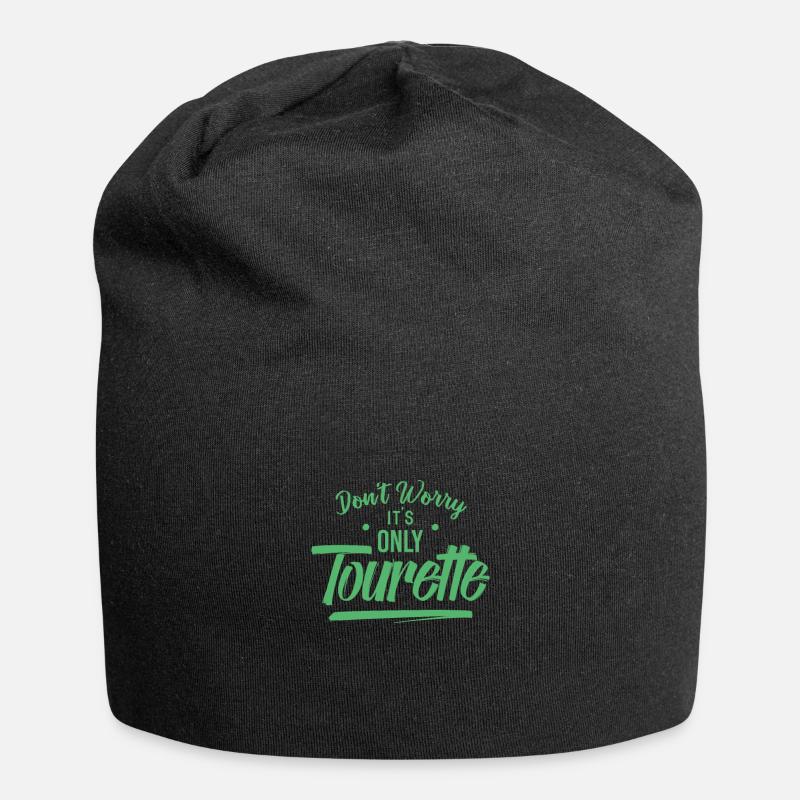 Tourette - Bonnet en jersey - noir