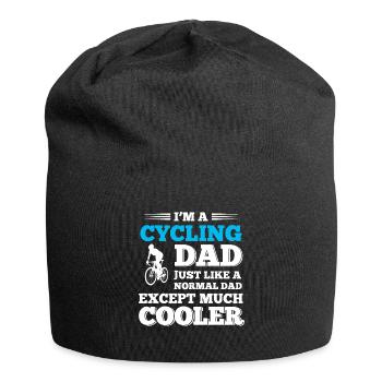 Vélo vélo papa - Bonnet en jersey - noir - Devant