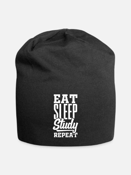 Student - Jersey-Beanie - Schwarz