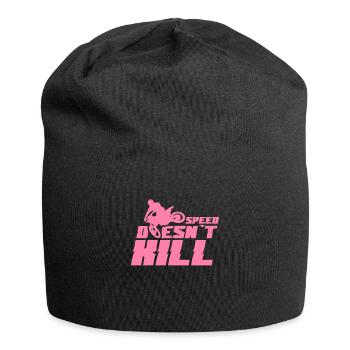 Motocrosser Motocross Motocrosser Motorcycle Biker - Jersey Beanie - black - Front