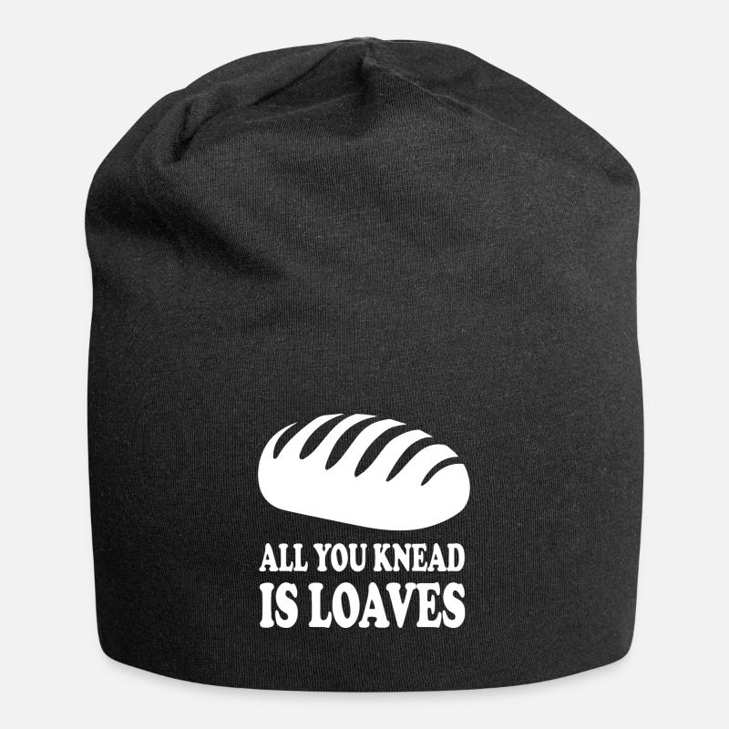 Brot Bäckerei - Jersey-Beanie - Schwarz