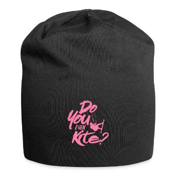 Kite Surfen - Jersey-Beanie - Schwarz - Vorne