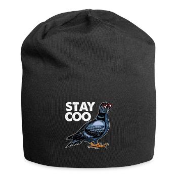 Dove - Jersey Beanie - black - Front