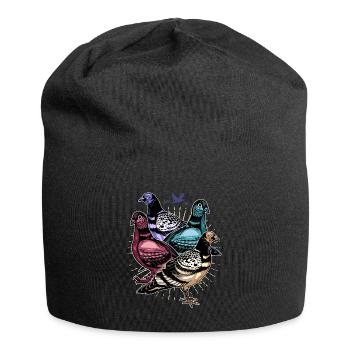 Pigeon Racing Pigeon Fancier Carrier Pigeon Turtle Dove - Jersey Beanie - black - Front