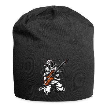 Astronaute Bassiste Space Space Music - Bonnet en jersey - noir - Devant