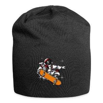 Astronaute de l'espace Skateboard Cosmic Galaxy Skater - Bonnet en jersey - noir - Devant