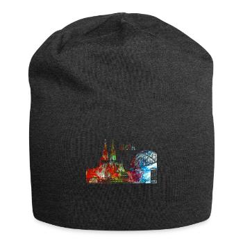 Cathédrale de Cologne Cologne - Bonnet en jersey - charbon - Devant