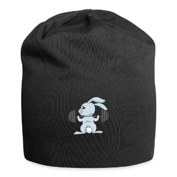 Hase Training - Jersey-Beanie - Schwarz - Vorne