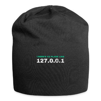Nerds d'ordinateur programmeur de cadeau drôle - Bonnet en jersey - noir - Devant