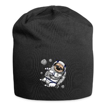 Animal de compagnie astronaute - Bonnet en jersey - noir - Devant