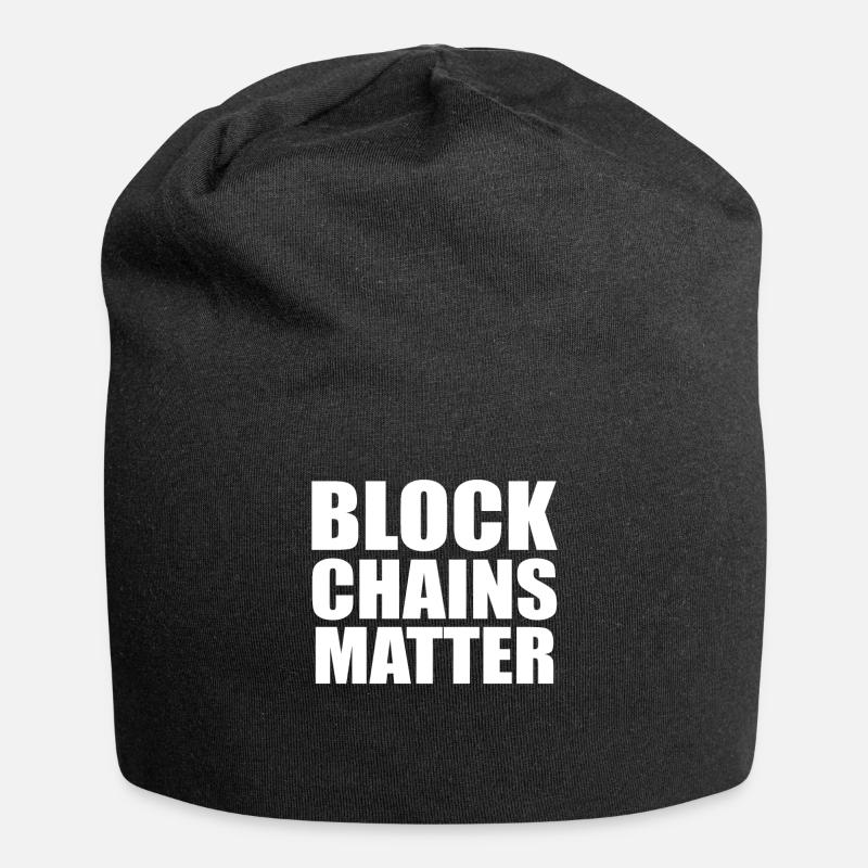 Bitcoin - Jersey Beanie - black