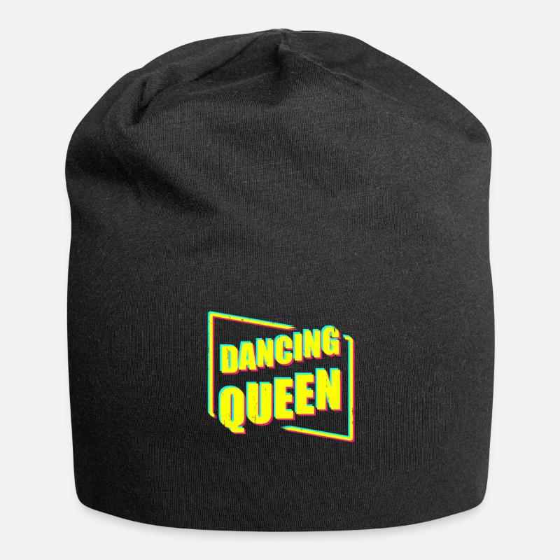 Dancing Queen - Jersey-Beanie - Schwarz